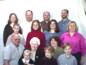 My sister's family and our mom